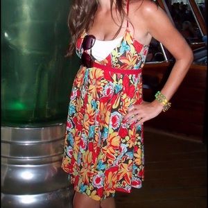 Victoria secret tropical pattern dress